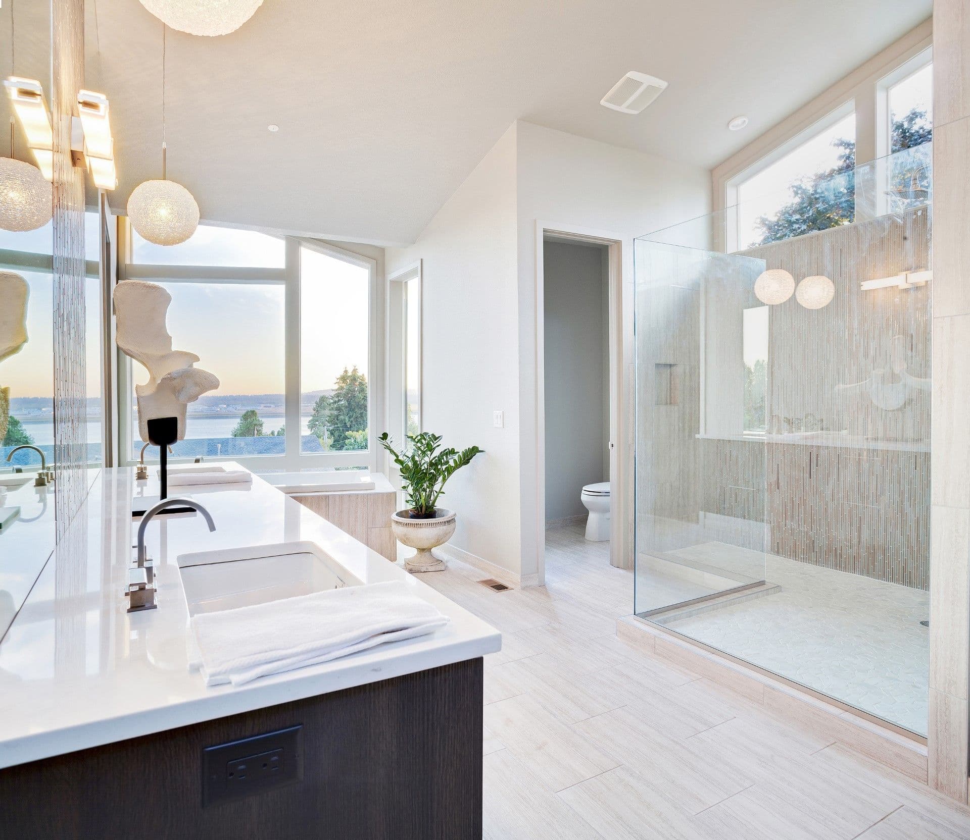 Bathroom remodeled
